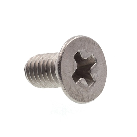 Prime-Line Machine Screw, Metric, Flat Head, Phillip Drive M3-0.5 X 6MM A2-70 Stainless Steel 10PK 9120956